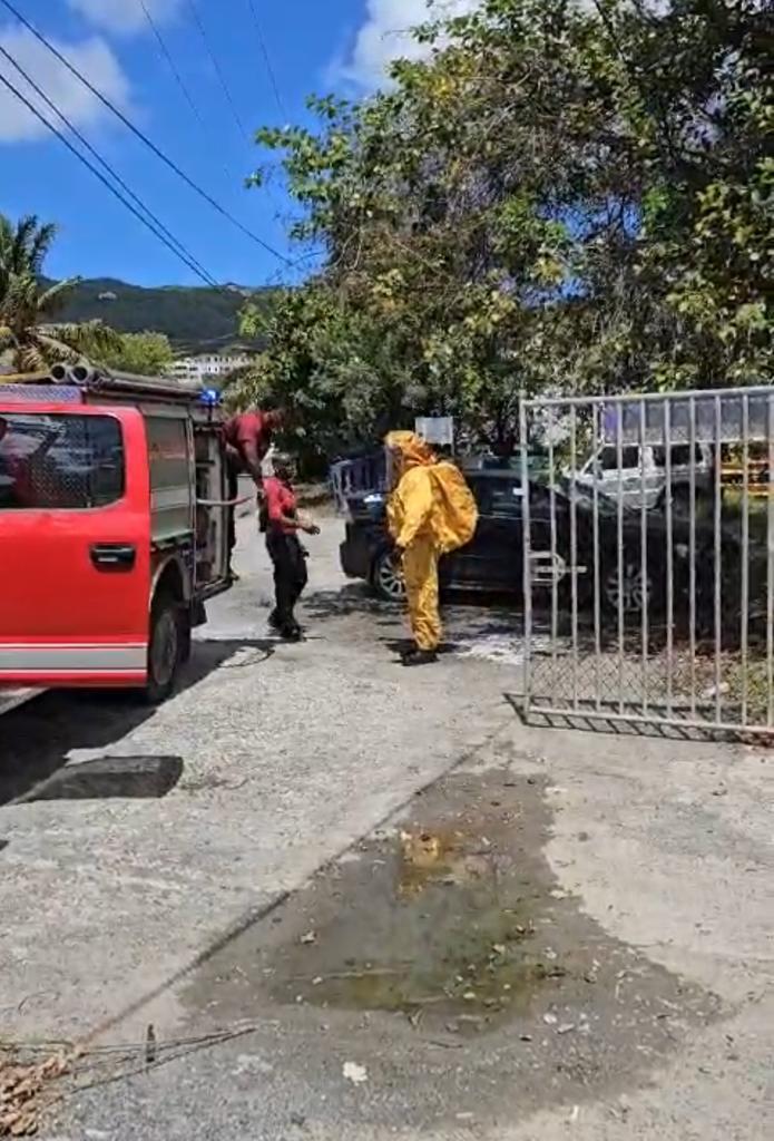 Hazardous Leak of Gaseous Chlorine At W&S Abandoned Compound