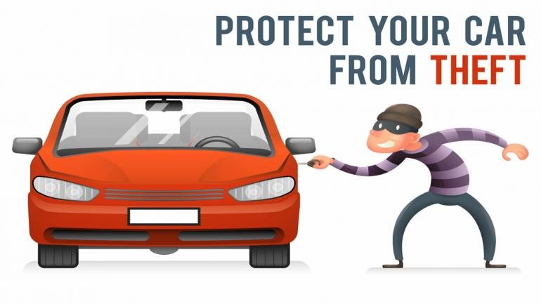 SECURE YOUR VEHICLES TO PREVENT THEFT