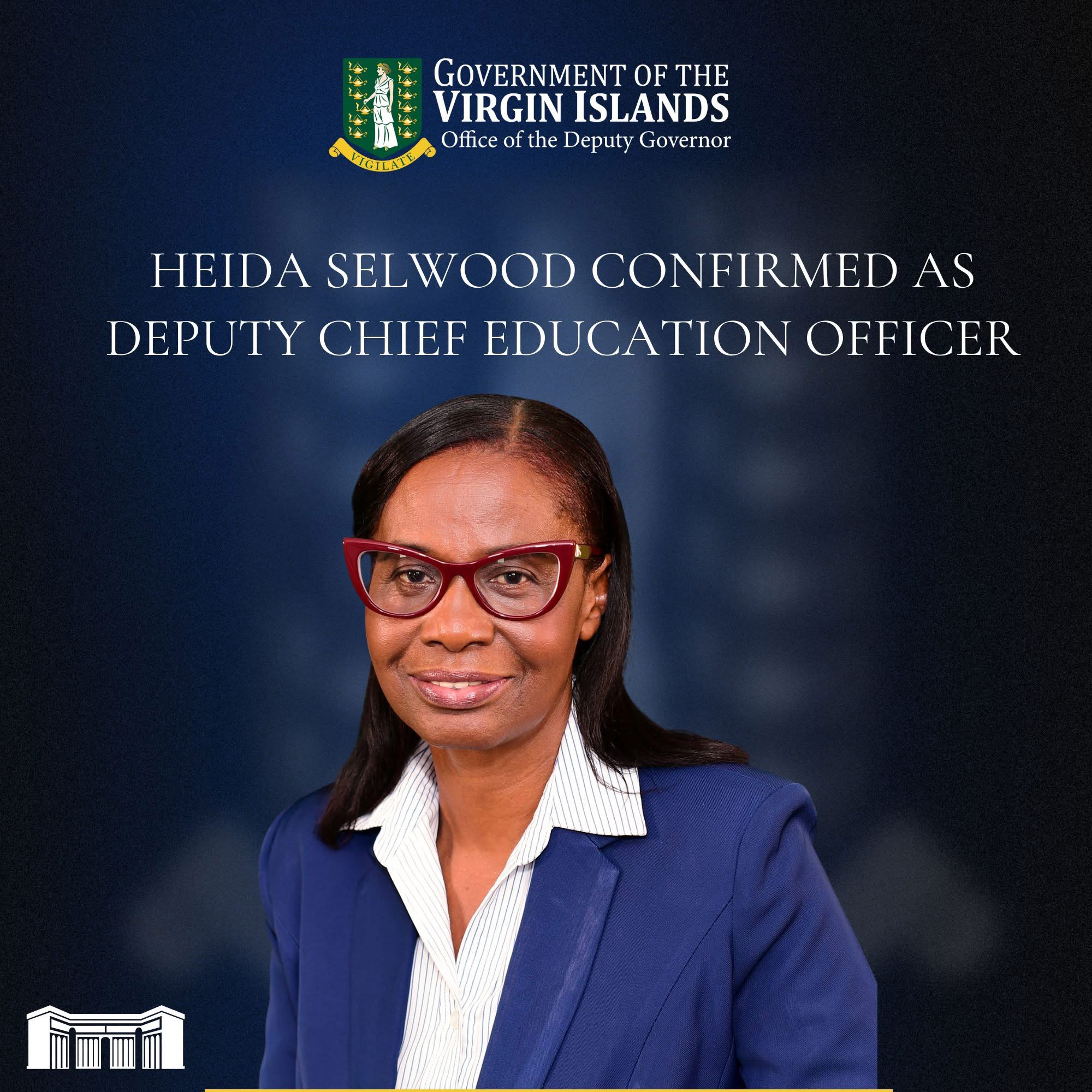 Heida Selwood Confirmed As Deputy Chief Education Officer