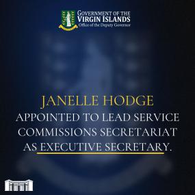 Janelle Hodge Appointed to Lead Service Commissions Secretariat