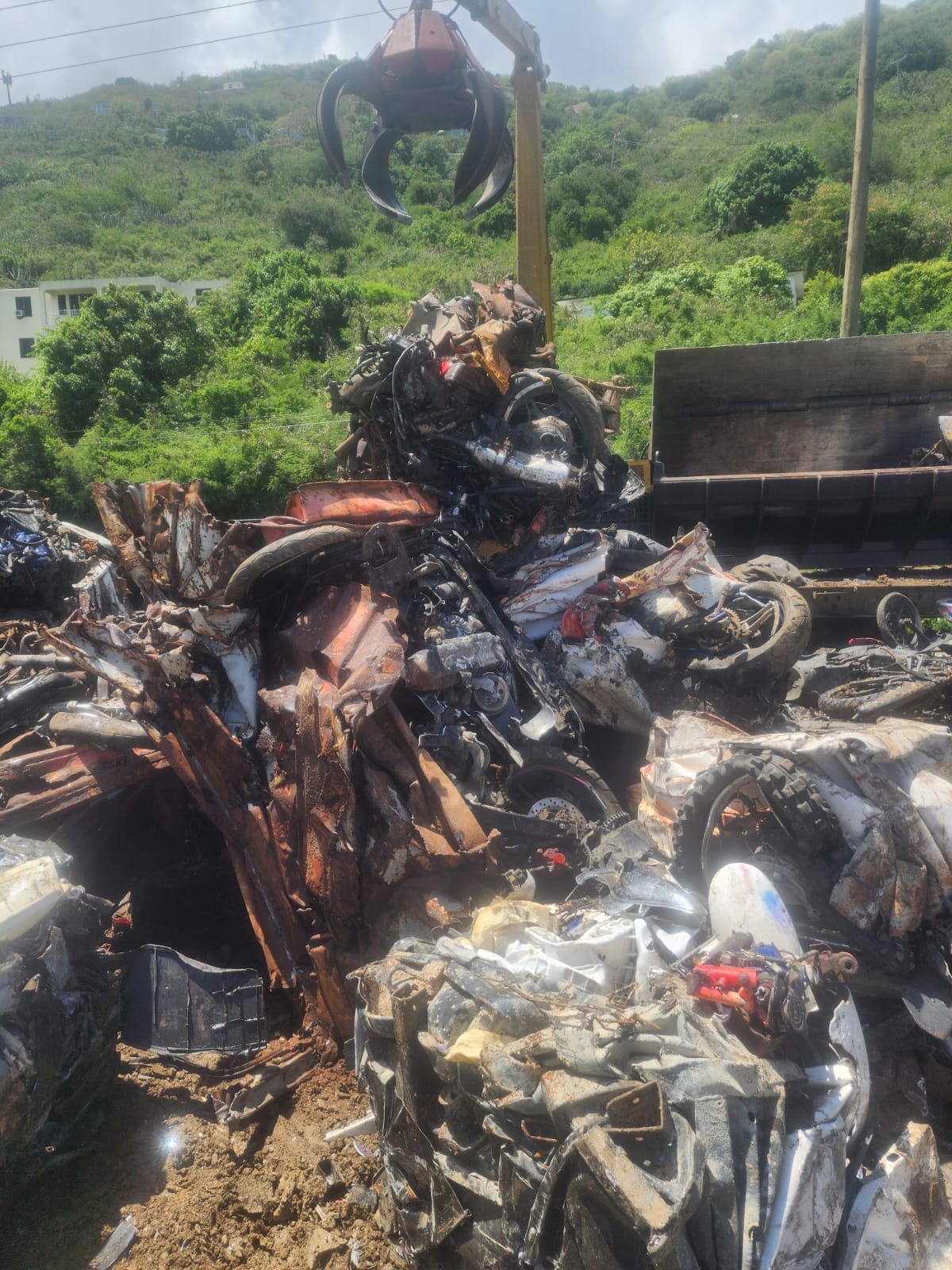 RVIPF CRUSHES UNCLAIMED ILLEGAL BIKES IN NEW ENFORCEMENT PUSH