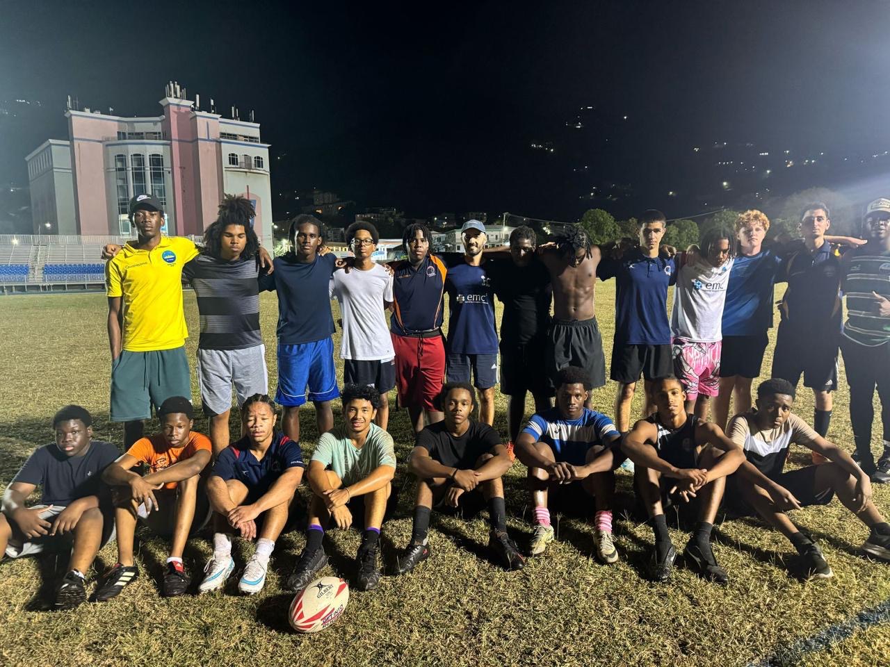 Rugby Under 19 Boys Preparing to Rep the Territory in Dominican Republic
