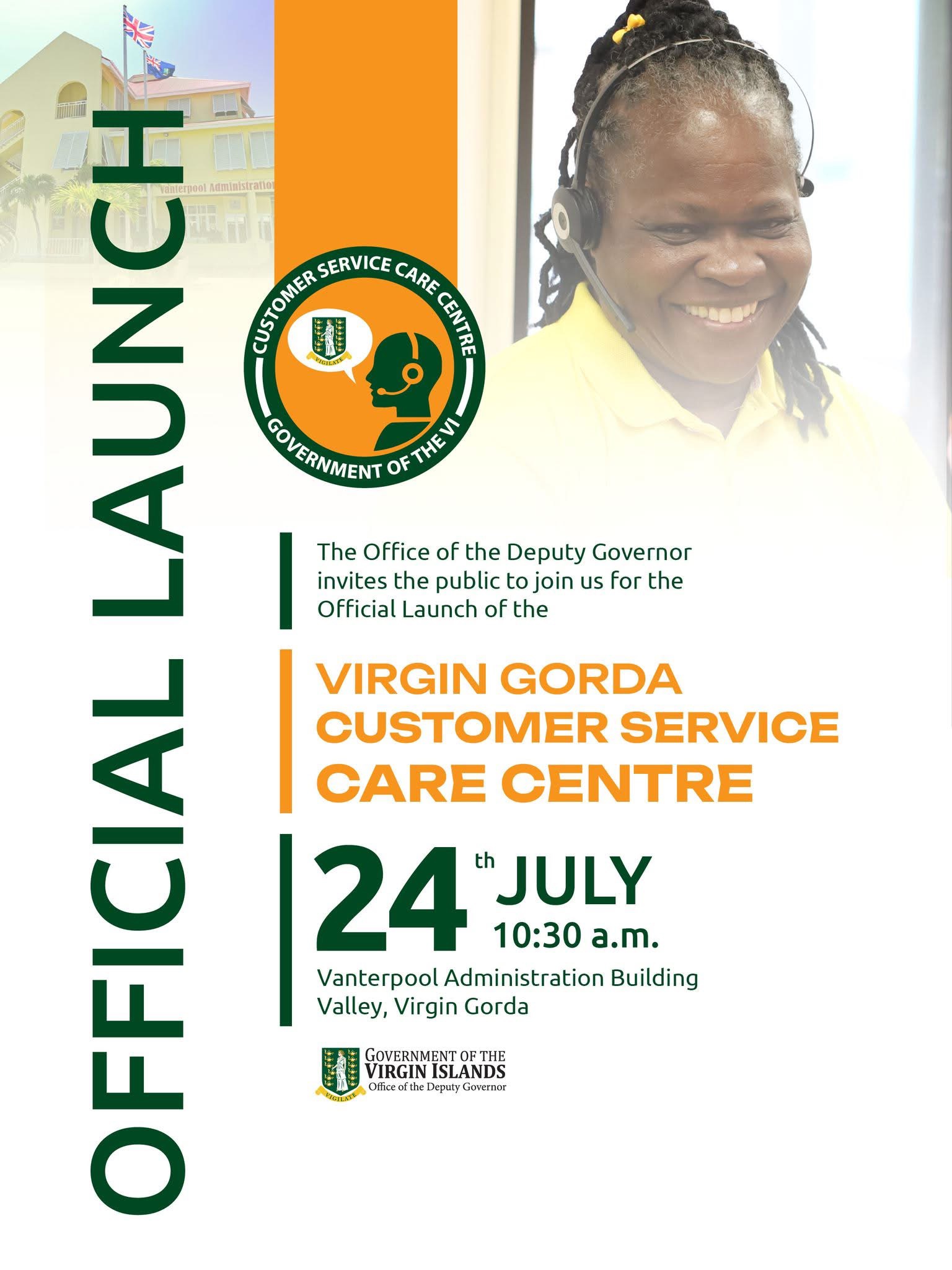 Customer Service Care Centre to Open on Virgin Gorda