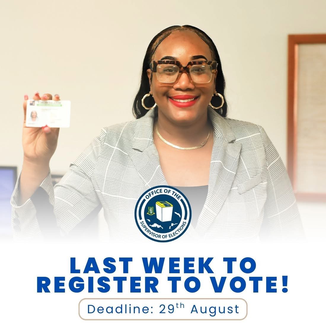 Last Week to Register to Vote for 2025 List