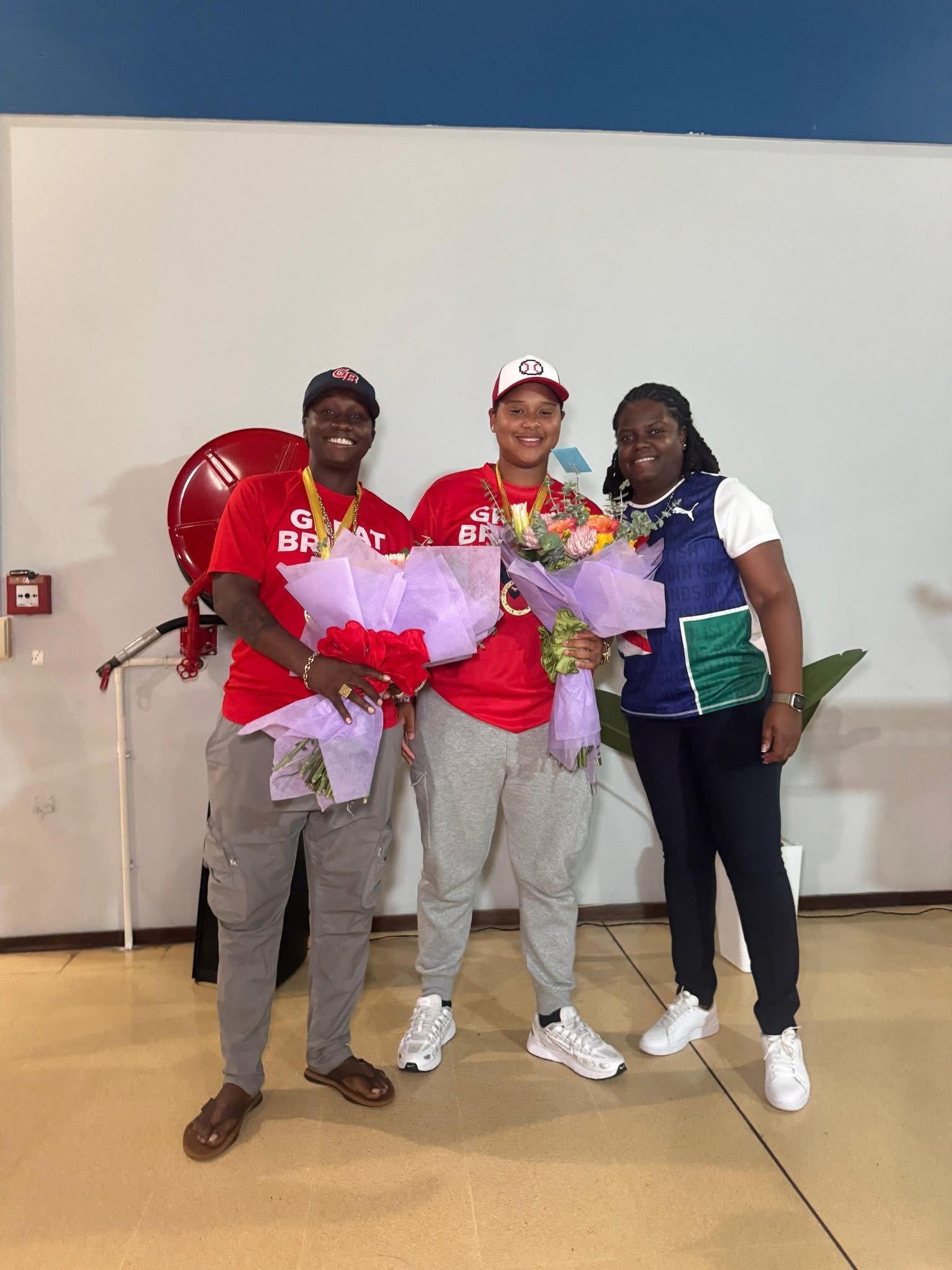 VI Athletes Honoured for Historic European Baseball Victory
