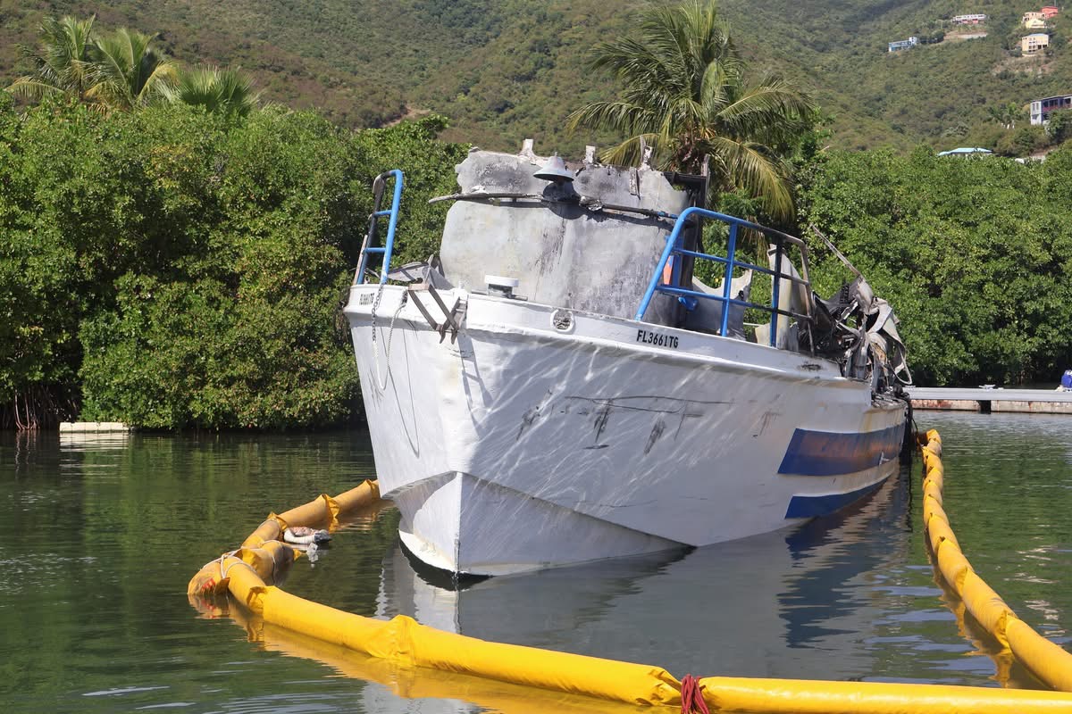 Government Launches Safety Investigation Following Boat Fire at Nanny Cay Marina