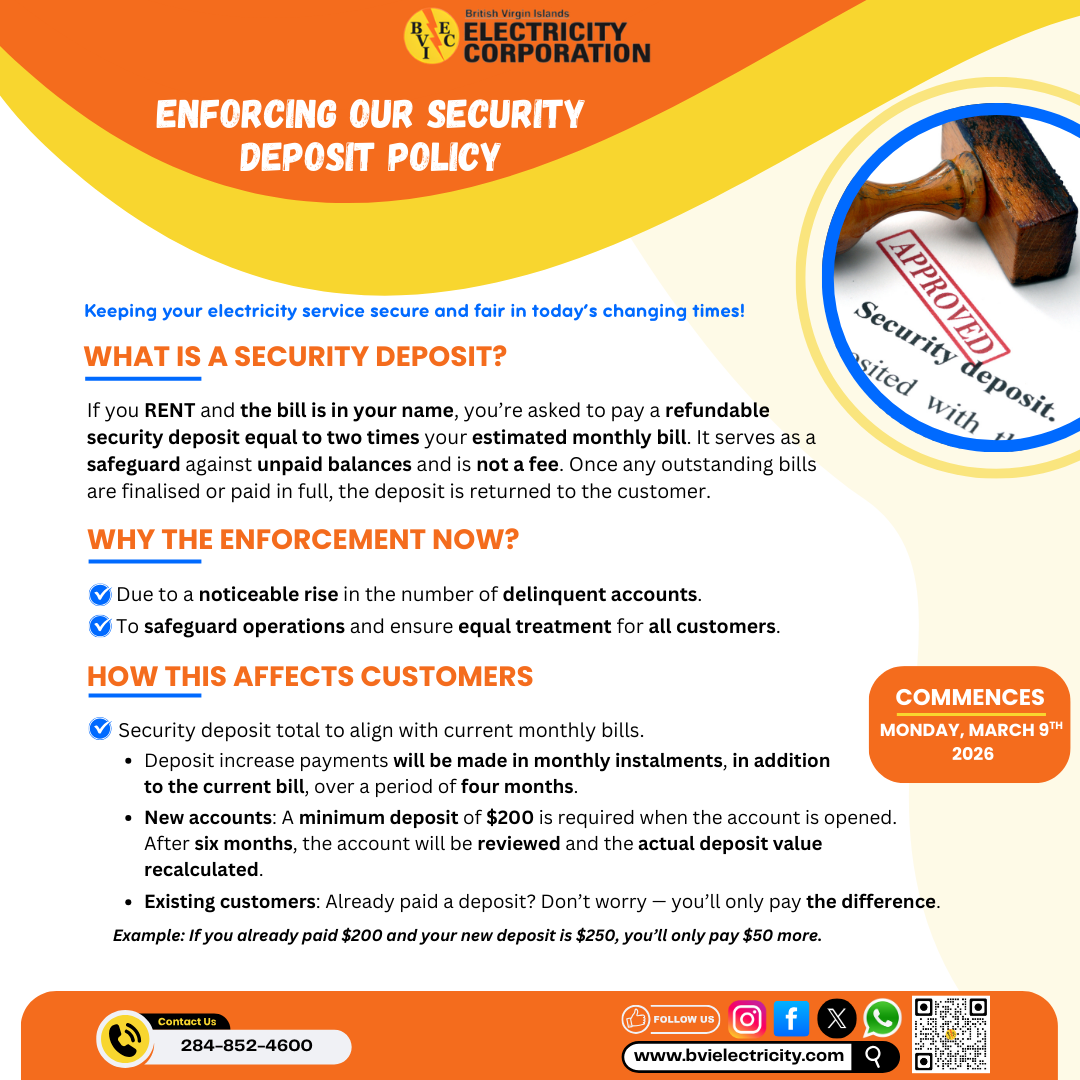 BVIEC ATTEMPTS TO MAKE UP FINANCIAL SHORTFALL 