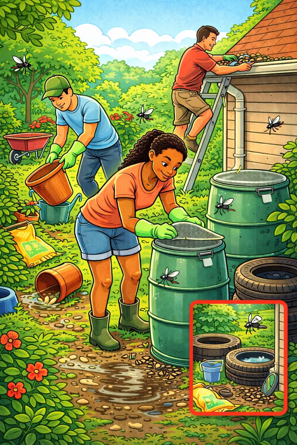 Community Advised to Reduce Mosquito Breeding After Heavy Rainfall