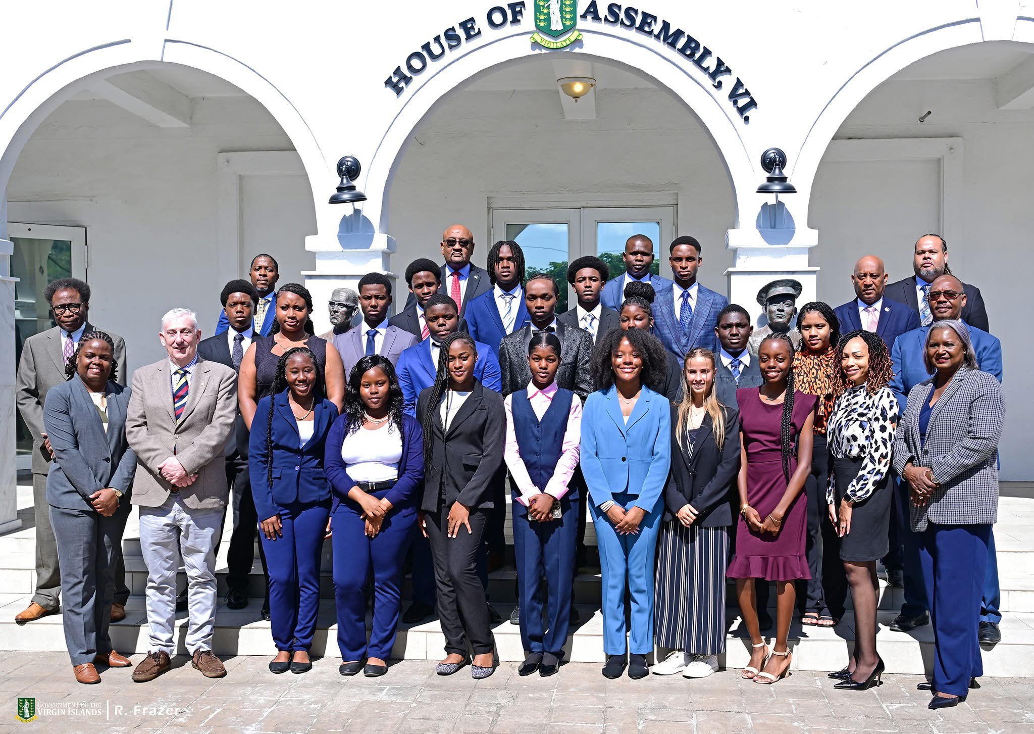 Students Engage in Youth Mock Sitting of the House of Assembly During United Kingdom Speaker’s Visit