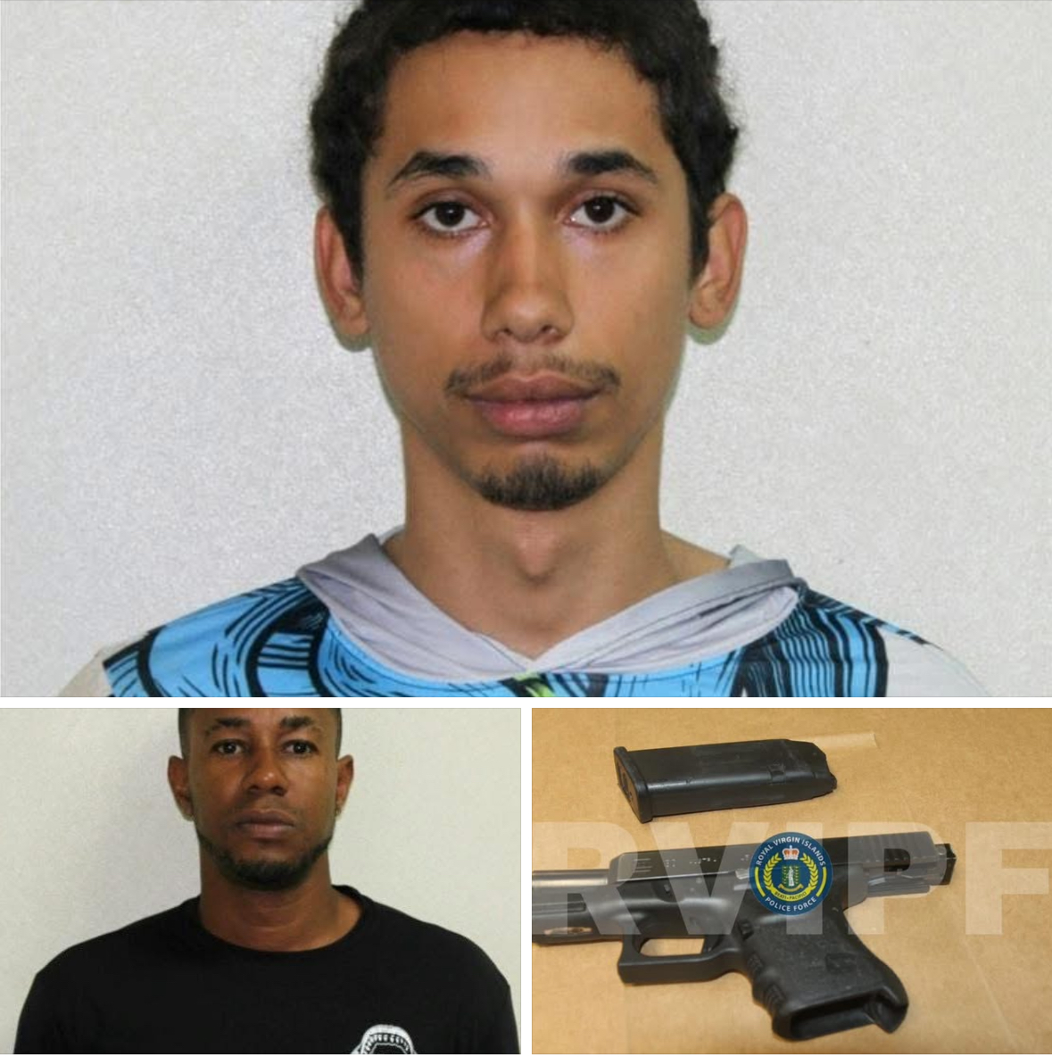 FIREARM, DRUGS AND AMMUNITION RECOVERED, TWO CHARGED