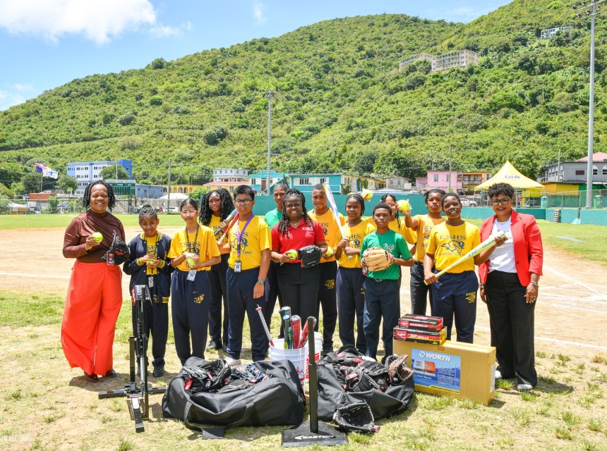 Public Schools Receive Softball Equipment to Strengthen National Sport