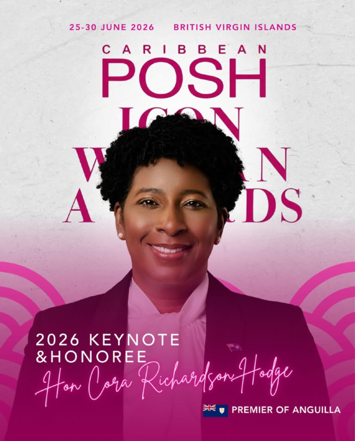 Anguilla Premier Cora Richardson-Hodge Is Keynote Speaker At Caribbean POSH 2026