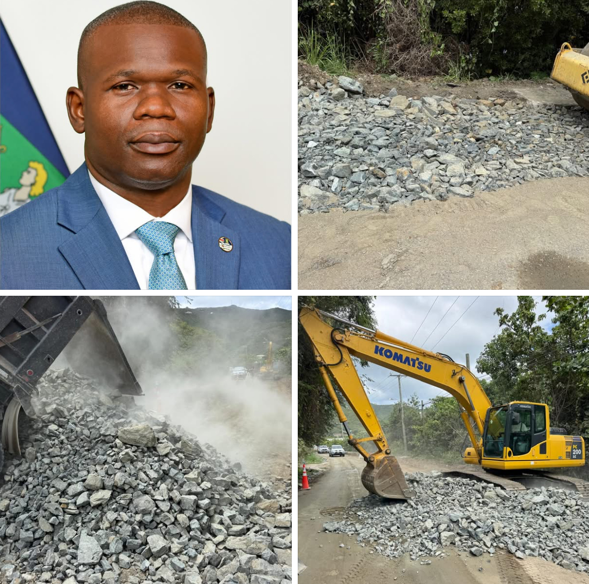 Road Rehabilitation and Reconstruction Top Priority Project Progressing in Sea Cows Bay
