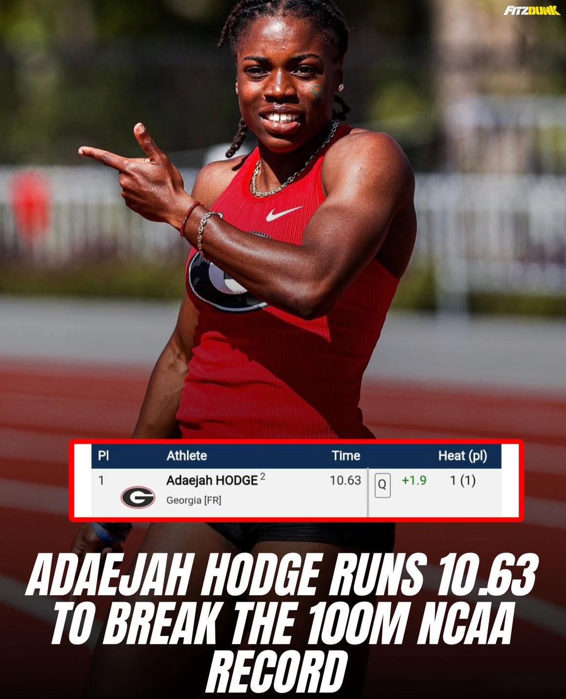 Adaejah Hodge Continues Historic Rise, Establishes Herself Among World’s Sprint Elite