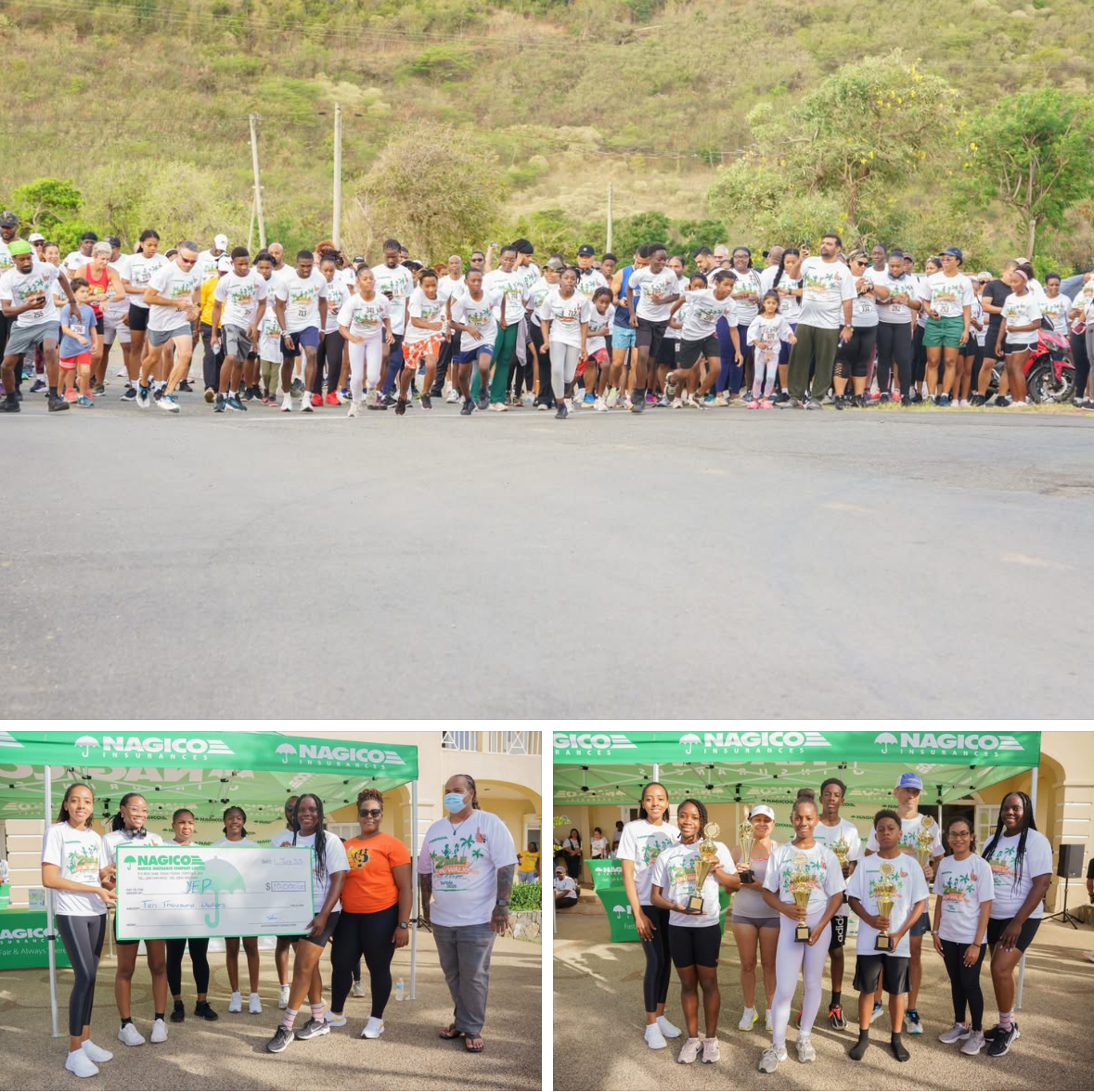 NAGICO Donates $10,000 to YEP Following Successful Community Run/Walk