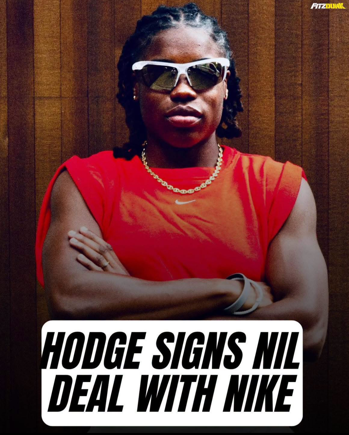 BVI Sprint Star Adaejah Hodge Signs Landmark NIL Deal with Nike Following Historic NCAA Season