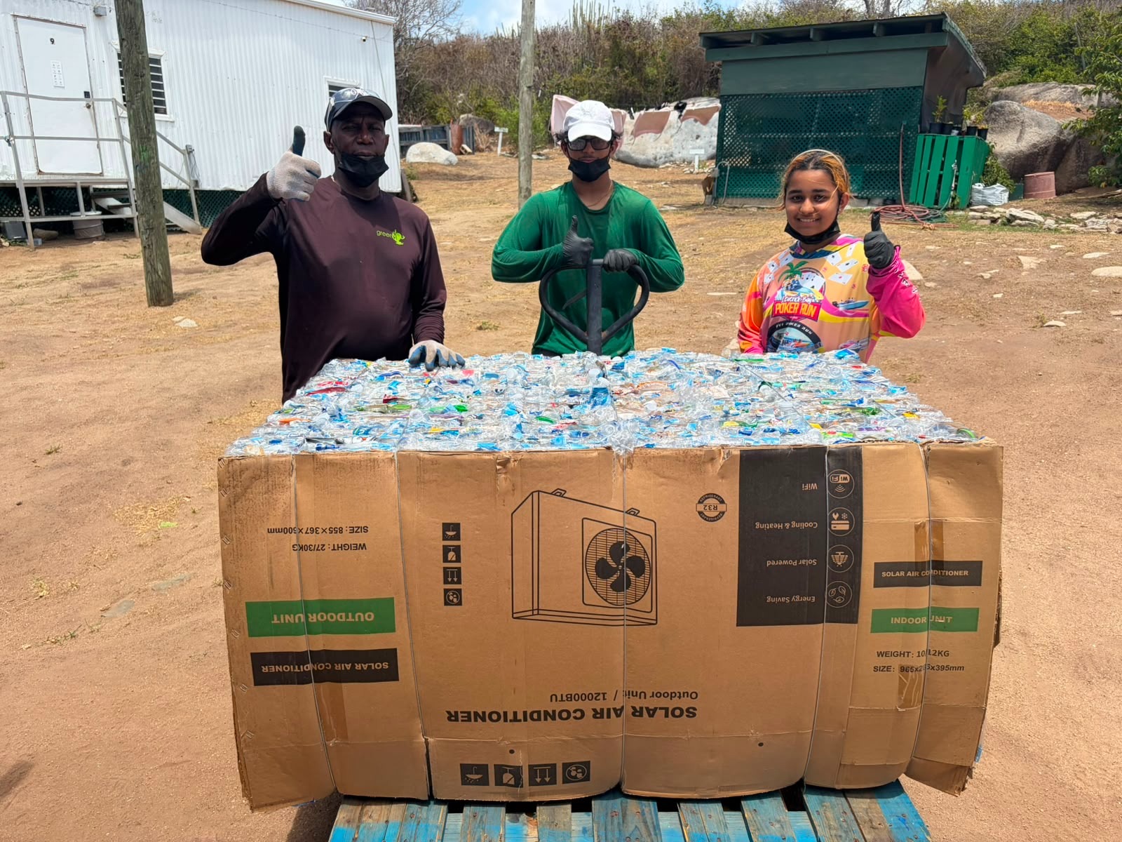 Department of Waste Management and Green VI Challenge Community to Recycle 15,000 Pounds of Plastic During Plastic Free July