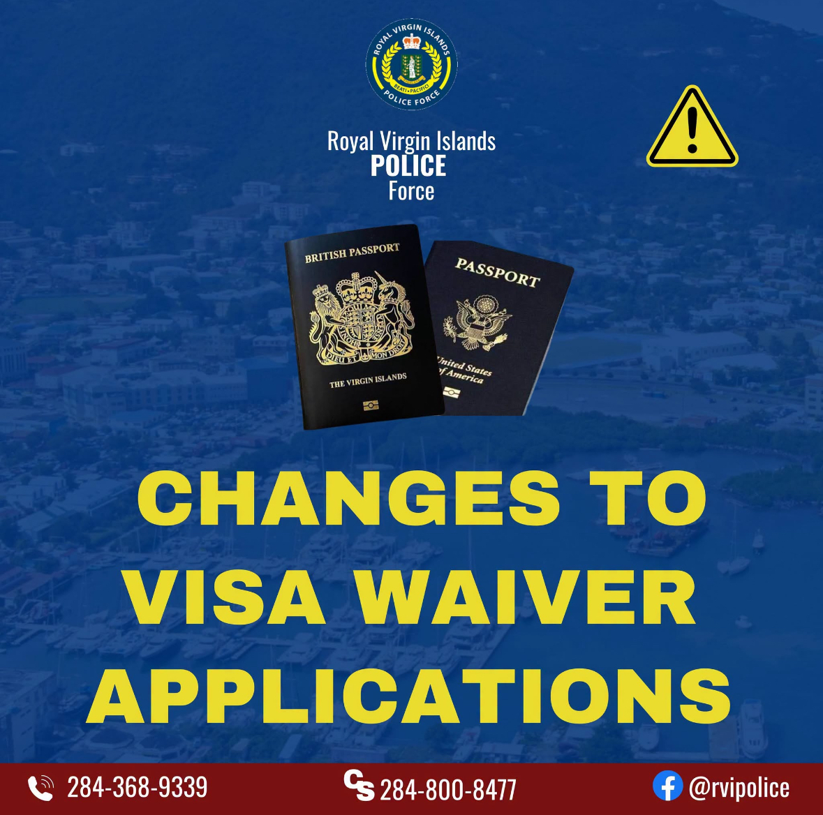 RVIPF Announces Changes to Visa Waiver Validity Period