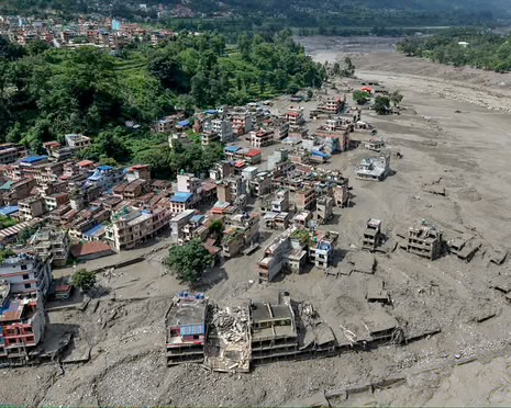 NEPAL-TIBET FLASH FLOOD DISASTER: AT LEAST 98 DEAD, HUNDREDS STILL MISSING