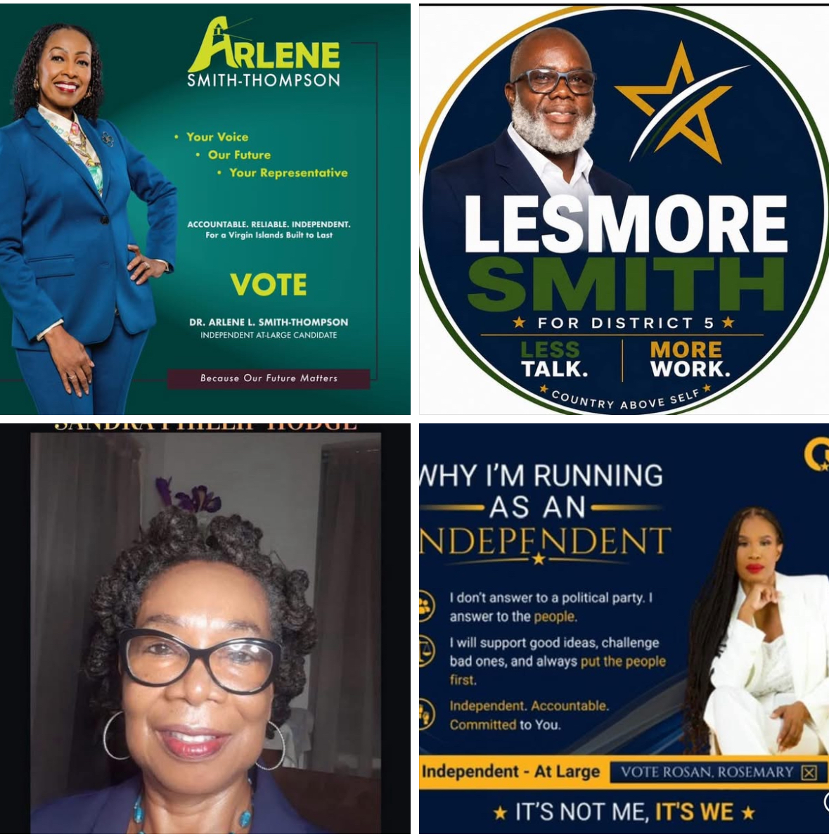 Arlene Smith-Thompson Joins Growing Independent Field as BVI Election Landscape Fragments