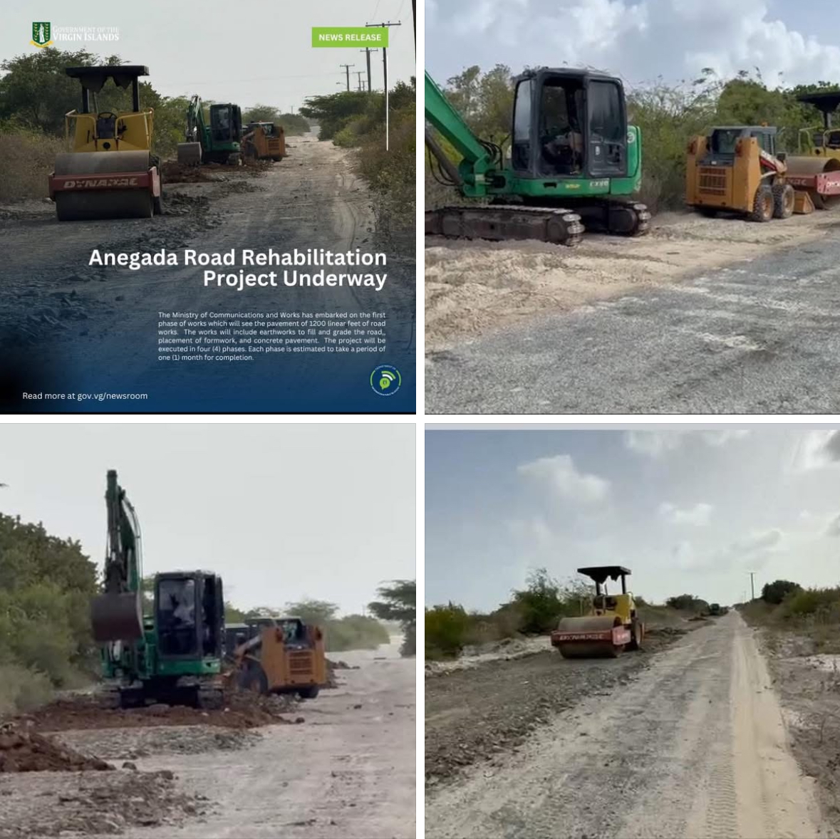 Anegada Road Finally Moves Forward After Years of Promises — But Residents Ask, Why Now?
