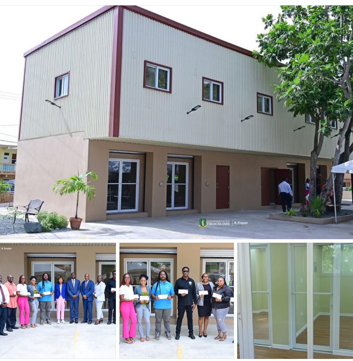 BVI Opens First Entrepreneurial Zone and Business Incubator in Huntums Ghut