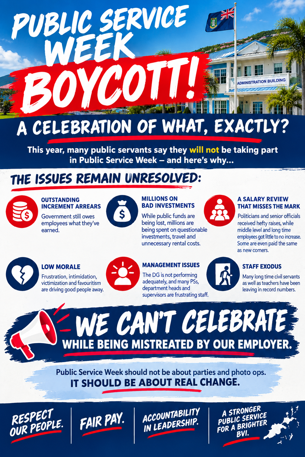 Disgruntled Civil Servants Boycott Public Service Week